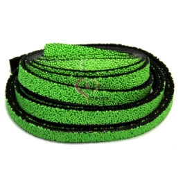 Cabedal Plano Especial Caviar - Green (10 x 3 mm)