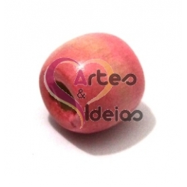 Conta Pipa de Madeira de 12 mm - Rosa