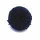 Pompom Bola Tipo Lã - Azul Escuro (35mm)