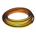Cabedal Plano Yellow & Black (5 mm)