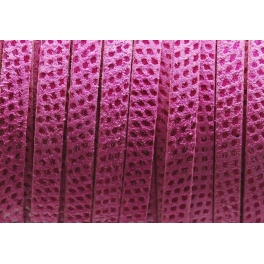 cabedal forrado camurça lexus - fuchsia (6 x 2)