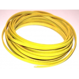Cabedal Plano Flourescent Yellow (5 mm)