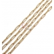 Corrente Aço Inox Elo Retangular (12x4mm) - Dourado [1metro]
