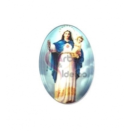 Cabochon Oval Nossa Senhora [Mod. 34054] - (30x20mm)