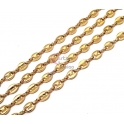 Corrente Aço Inox Modular - Dourada [97cm]