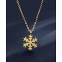 Fio Aço Inox Snowflake - Dourado