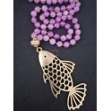 Colar Sea Collection Violeta - Peixe Dourado