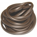Silicone Extra-Grosso - Dark Brown