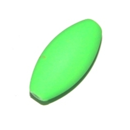Conta Oval Neon Green - (13 x 20)