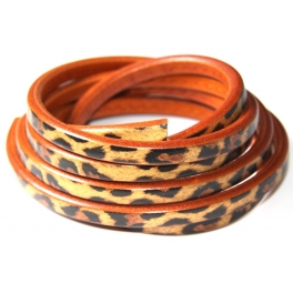 Cabedal Extra-Grosso Metal Leopard