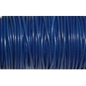 Cabedal Redondo de 3 mm Intense Blue (50cm)