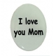 Cabochon Autocolante "I love you Mom" (39 x 26)